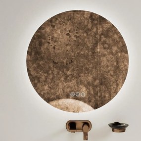 LED огледало за баня с нагревател, MARCO, 79х79см, Inter Ceramic, 1969