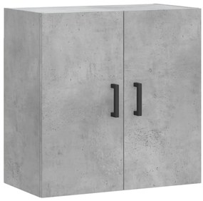 829968 vidaXL Стенен шкаф, бетонно сив, 60x31x60 см, инженерно дърво