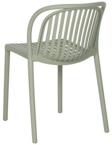 Зелен пластмасов трапезен стол Alia – Ixia