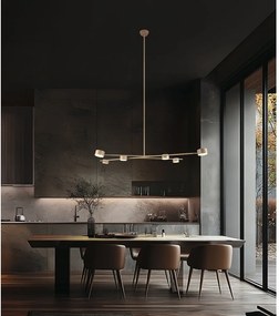 Бежово метално висящо осветително тяло Coda – Trio Select