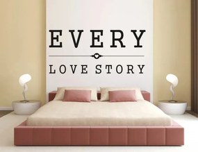 Стикер за стена EVERY LOVE STORY 100 x 200 cm