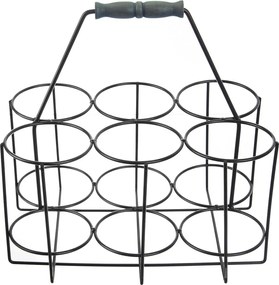 Метална стойка за 6 броя бутилки Radka - Orion