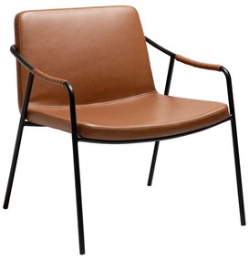 Кафяво кресло от изкуствена кожа Boto – DAN-FORM Denmark