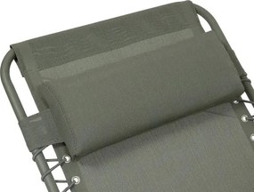 Шезлонг Hesperide Lunivia, Алуминий и Тексалин, Цвят Глина