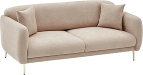 Бежов разтегателен диван 210 cm Simena - Balcab Home