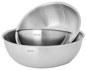 Комплект купи 3 бр. от неръждаема стомана в сребрист цвят ø 25,5 cm Lucca 3.0 – FABINI