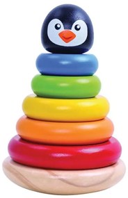 Tooky Toy - Бебешка низанка Пингвин TKB502