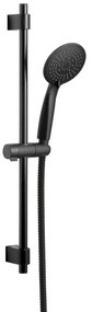 Душ комплект от черна неръждаема стомана 66cm Young - Wenko