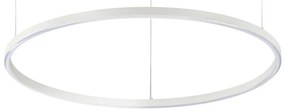 Ideal Lux - LED полилей на кабел ORACLE SLIM LED/37W/230V 3000K Ø 70 см бял