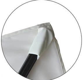 Стилен сив чадър MINI ROMA 2,5 × 2,5 м