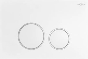 Mexen Fenix 05  бутон за промиване, бял мат - 600520