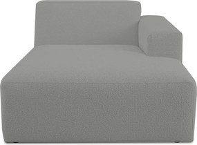 Сив модулен диван от букле (десен ъгъл) Roxy – Scandic