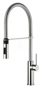 Paffoni - Кухненски смесител с изтегляща се душ глава LIGHT 52,5 cm