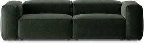 Зелен диван 264 cm Bergamo – Cosmopolitan Design
