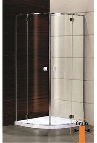 Душ кабина ICS 3290 "АЛЕГРА", Inter Ceramic, 90x90x200см, 6мм