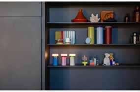 Синя LED затъмняваща се настолна лампа (височина 17,5 cm) Victoria – Remember