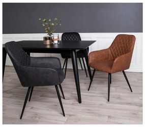 Черни трапезни столове в комплект от 2 Harbo - House Nordic