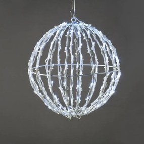 Декоративен LED 3D Cage Ball-Cool White-Диаметър: 30 cm.