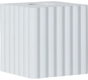 Бяла основа за лампа 10 cm Box - Star Trading