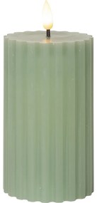 LED свещ (височина 15 см) Flamme Stripe - Star Trading
