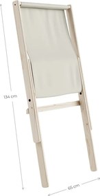 Сгъваем стол Raw/Linen Бежово Boogie - Karup Design