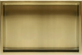 Вграден рафт за баня  30x60 gold brush