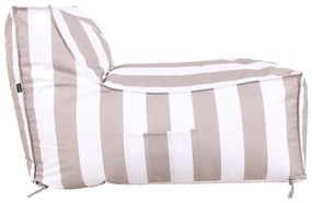 Градински чувал за сядане в бял и сив цвят – Bonami Essentials