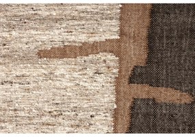 Кафяв вълнен килим 200x300 cm Briton – Dutchbone