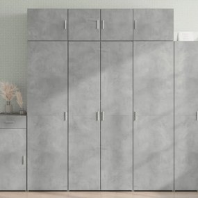 Sonata H Шкаф за съхранение бетонно сив 80x42,5x225 см инженерно дърво