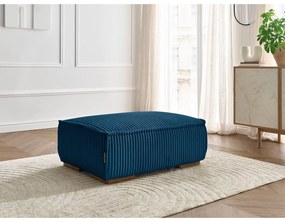 Синя табуретка от рипсено кадифе Chelsea – Bobochic Paris