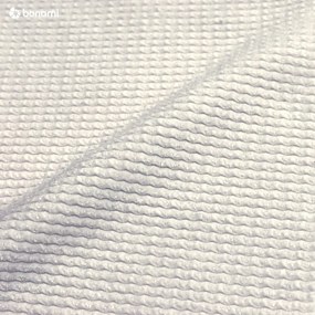 Бял сгъваем/с място за съхранение диван от рипсено кадифе 215 cm Bjork – Bonami Selection