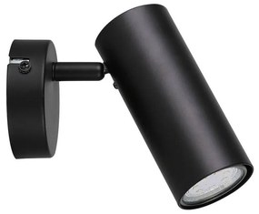 Черна метална стенна лампа Colly - Candellux Lighting