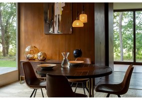 Кръгла маса за хранене в декор от акация ø 120 cm Class - Dutchbone