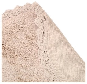 Бежов ръчно изработен памучен килим , ø 110 cm Perla - Nattiot