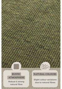 Килим от юта в цвят каки 190x280 cm Bouclé - Hanse Home