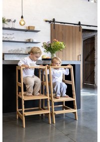 Учебна кула от масивен бук в естествен цвят Forrest – Vipack