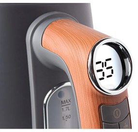 Тъмносива електрическа кана 1,7 l Dorchester – Haden