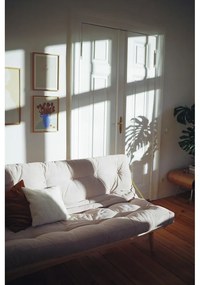 Розов разтегателен диван 190 cm Folk - Karup Design