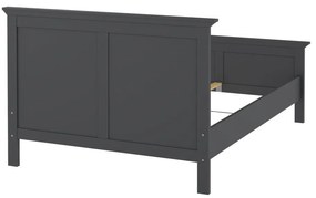 Сиво двойно легло 140x200 cm Paris – Tvilum