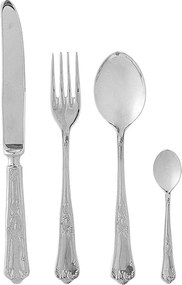 Прибори за хранене 16 бр. от неръждаема стомана в сребрист цвят Tilly – Bloomingville