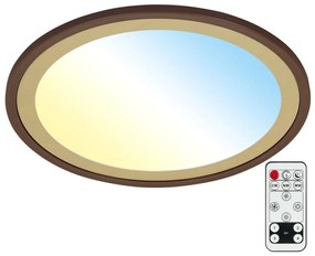 Brilo - LED Димируем плафон SLIM LED/22W/230V 2700-6500K + д.у.