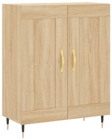 830175 vidaXL Сайдборд, дъб сонома, 69,5x34x90 см, инженерно дърво