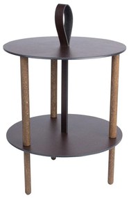 Кръгла странична масичка ø 38 cm Strap S Bull – LIND DNA