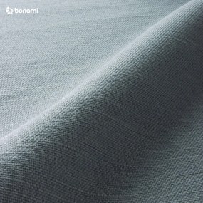 Светлосиньо двойно легло 160x200 cm тапицирано с място за съхранение с включена подматрачна рамка Lotte – Meise Möbel