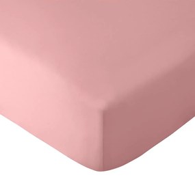 Розов еластичен чаршаф 135x190 cm So Soft Non-Iron – Catherine Lansfield