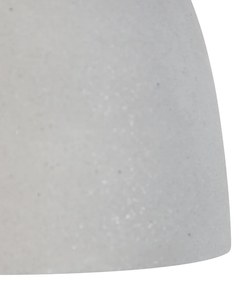 Moderne hanglamp zwart met grijs beton - Eton