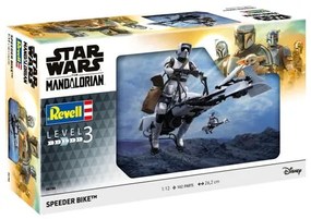 Скоростен ездач The Mandalorian - сглобяем модел, 102 части