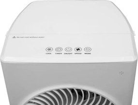 Втора ръка: Охладител за въздух и овлажнител Elite ACS-2594, 60W, За помещения до 20 м2, 5.5 л, 760 м3/ч, 3 скорости, Дистанционно управление, Таймер, Бял