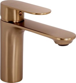 Смесител за мивка Rea Drop Brush Copper low