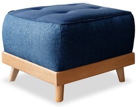 Морскосиня табуретка за крака Dazzling Daisy - Miuform